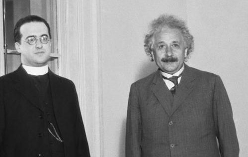 Einstein et George Lemaître
